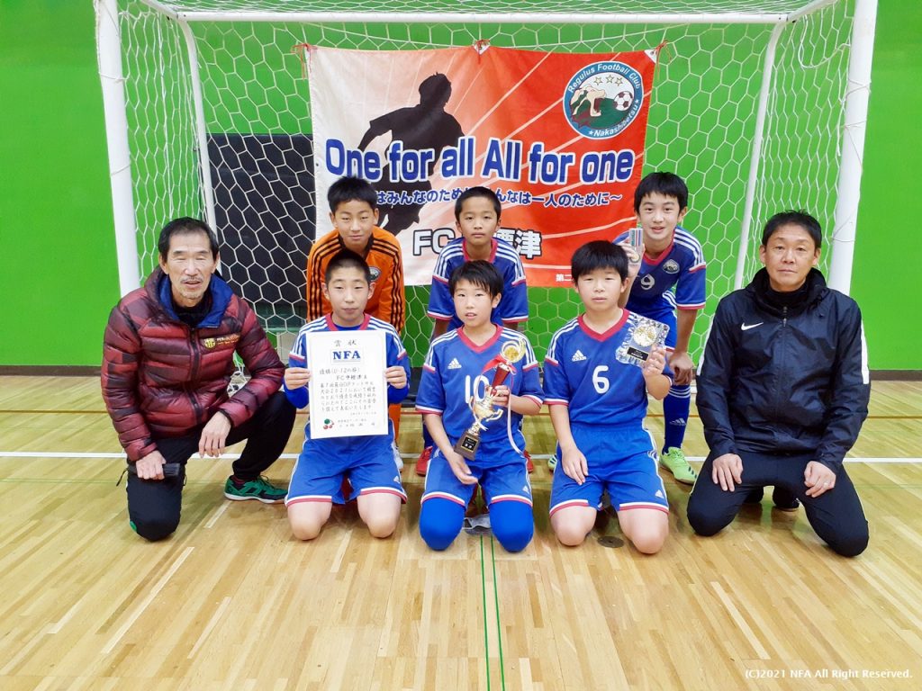 Ｕ１２優勝ＦC中標津A