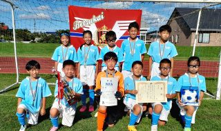 優勝：別海サッカー少年団